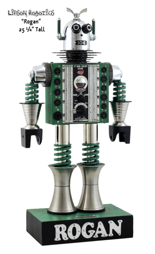 Rogan Robot (Commission) by David Lipson