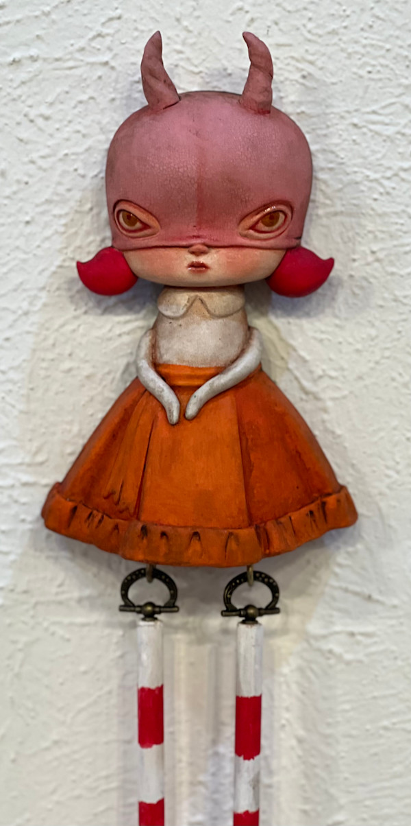 Pink Devil Olivia by Kathie Olivas