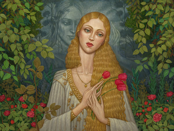 Tranquillity Garden by Kremena Chipilova