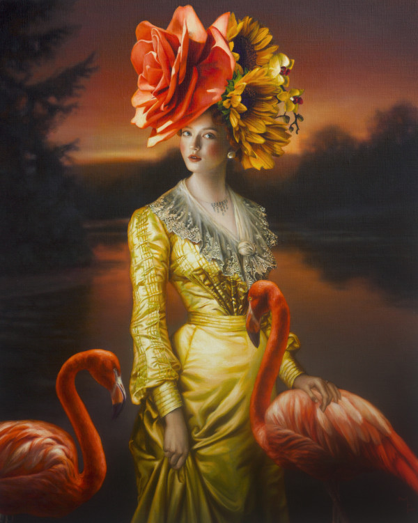 LADY FLOWER 2 by Marc Le Rest