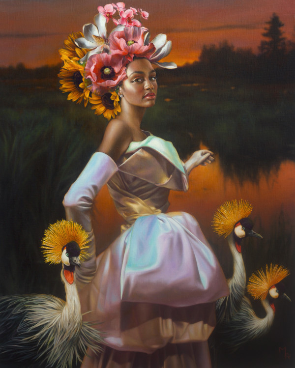 LADY FLOWER 3 by Marc Le Rest