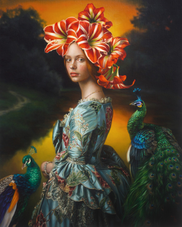 LADY FLOWER 4 by Marc Le Rest