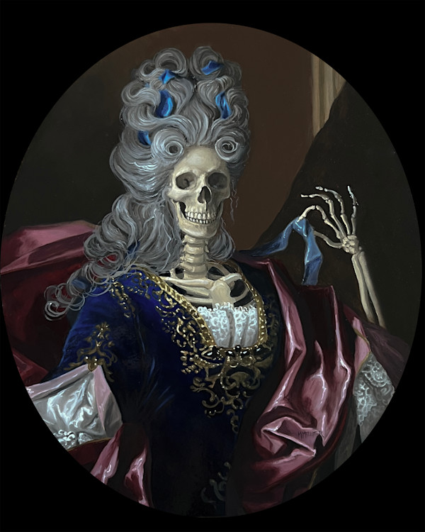 Lady in Satin by Michele Melcher