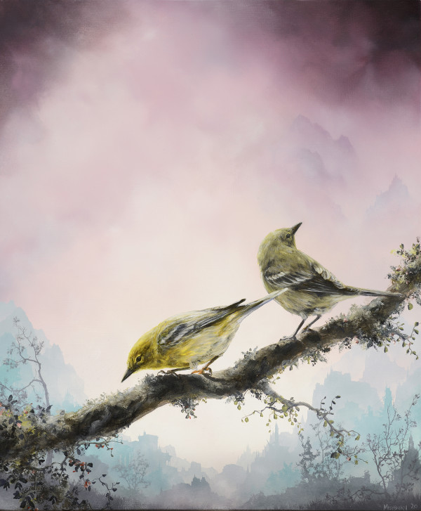 Spring (Pine Warblers) by Brian Mashburn