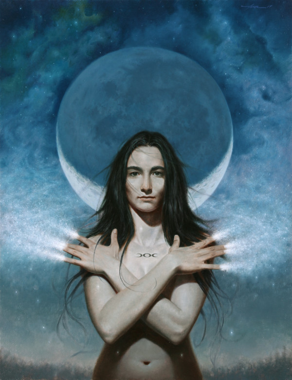 Moon Goddess by Vince Natale