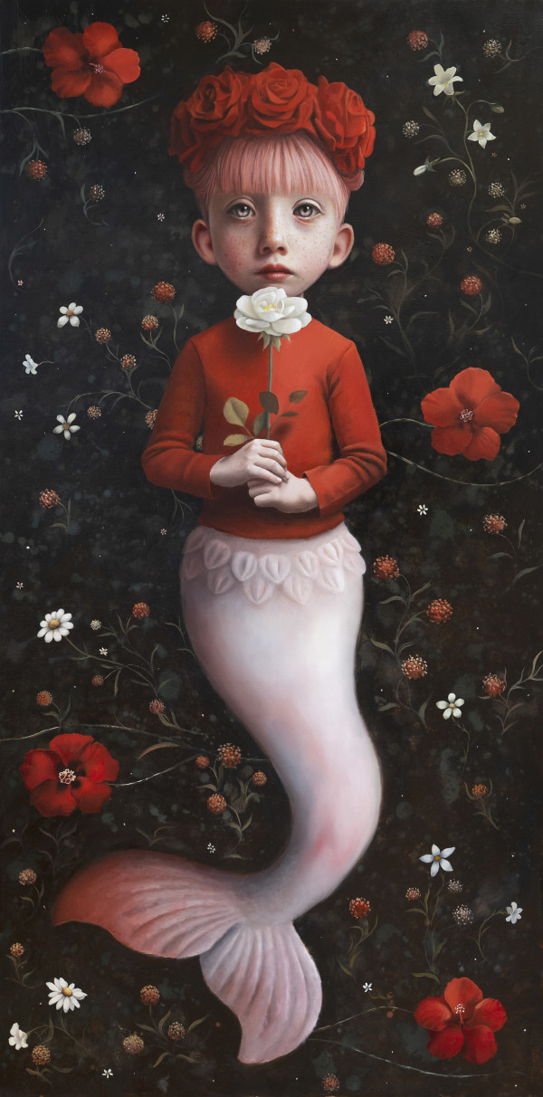 Ocean of flowers by Olga Esther