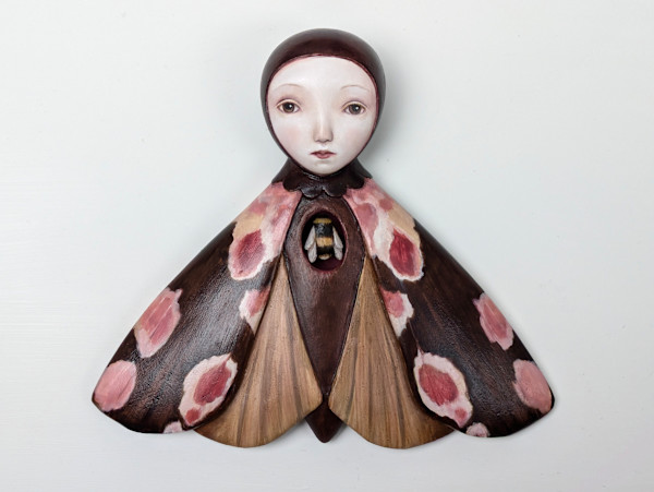 Anthophile Moth by Zoe Thomas