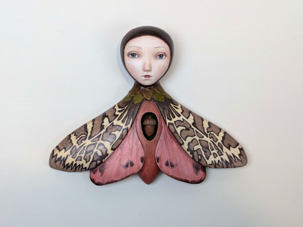 ‘Charise’ hopeful moth. by Zoe Thomas