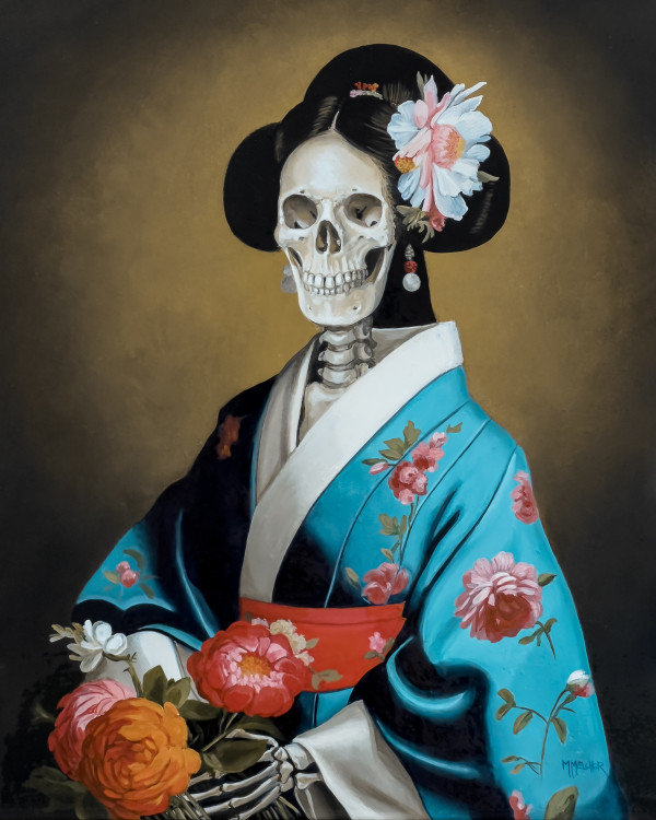 Portrait of Hone Onna by Michele Melcher