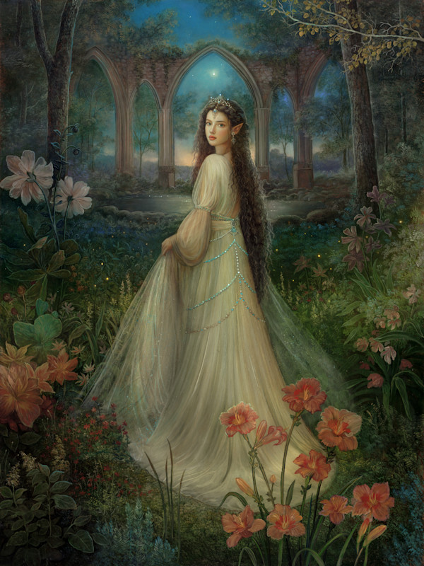 Lirazel of Elfland by Annie Stegg Gerard, Image 1.
