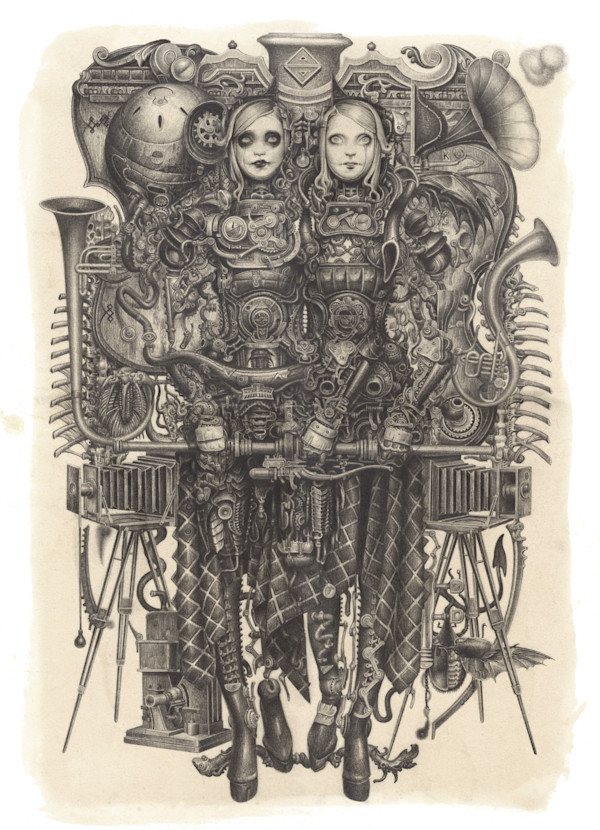 Superposition by KCN