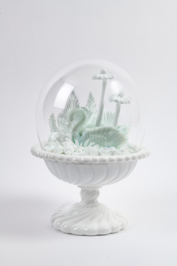 Swan in Milk by Amber Cowan