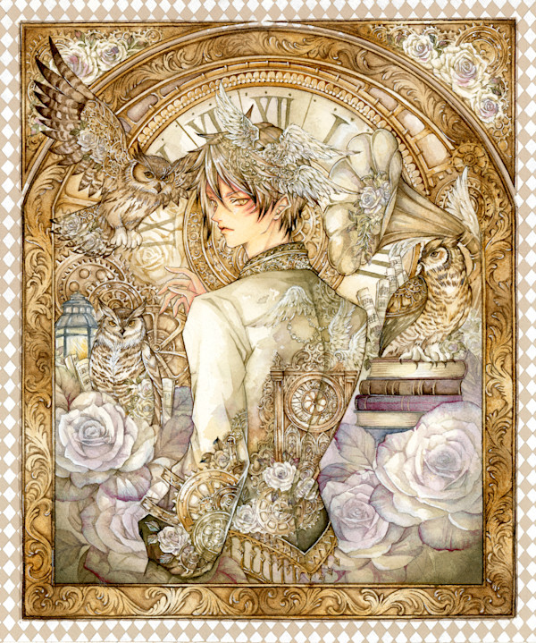 The Knowledge Owl by Laverinne, Image 1.