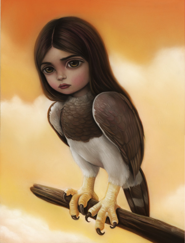 The Lonely Harpy by Raúl Guerra