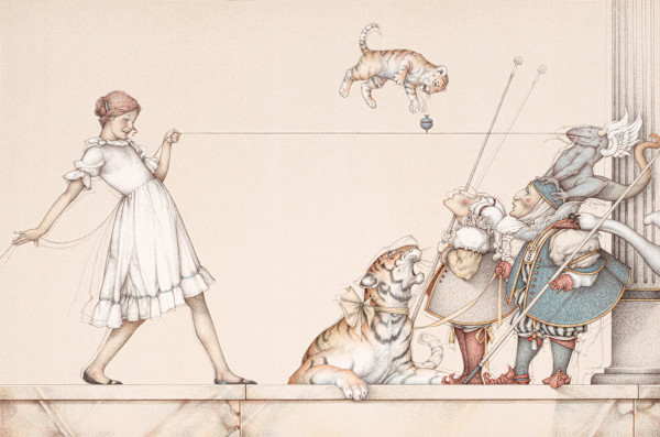 The String (Child’s Play) by Michael Parkes