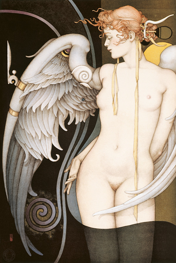 Watching Time by Michael Parkes