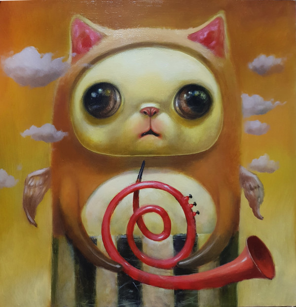 Apocalyptic Cat by Jesús Aguado