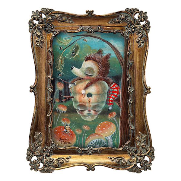 Bear and Hive by Laura Colors