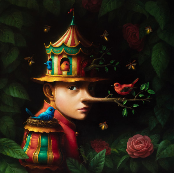 Dear Pinocchio by Ronald Compánoca