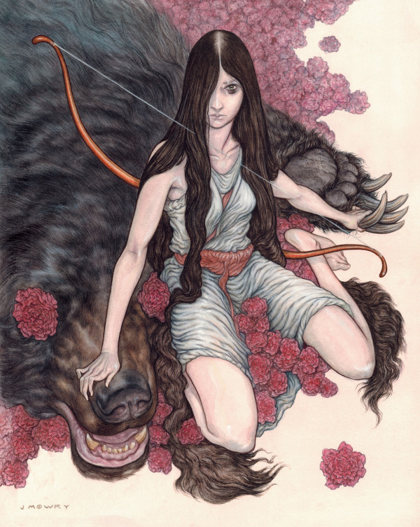 Artemis and the Bear by Jason Mowry