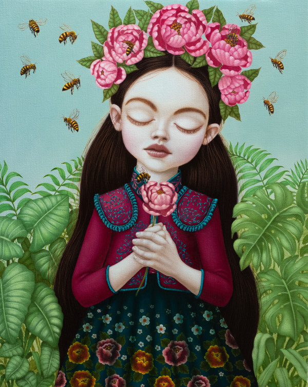 Guardian of bees by Flor Padilla