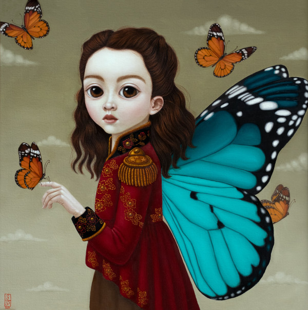 Guardian of butterflies by Flor Padilla