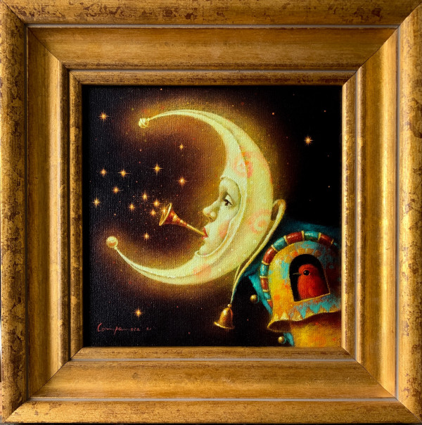 Moon Man by Ronald Compánoca