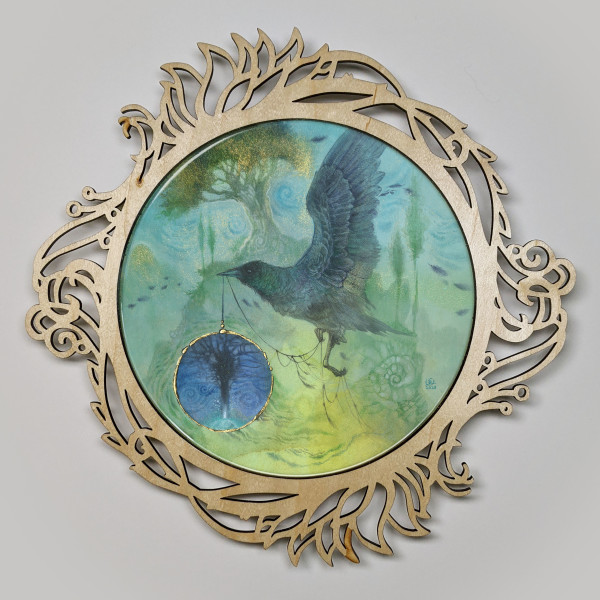 Inner Sanctuaries I - Emerald Dream by Stephanie Law