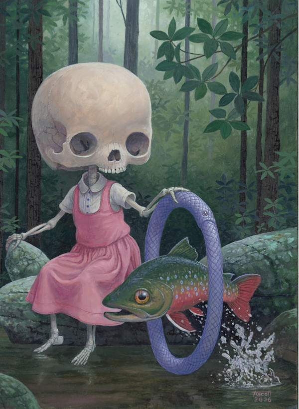 Leaping Upstream by Thomas Ascott, Image 1.