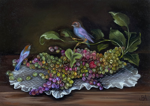 Nature Morte with Reclining Kitty by Jennybird Alcantara, Image 2.