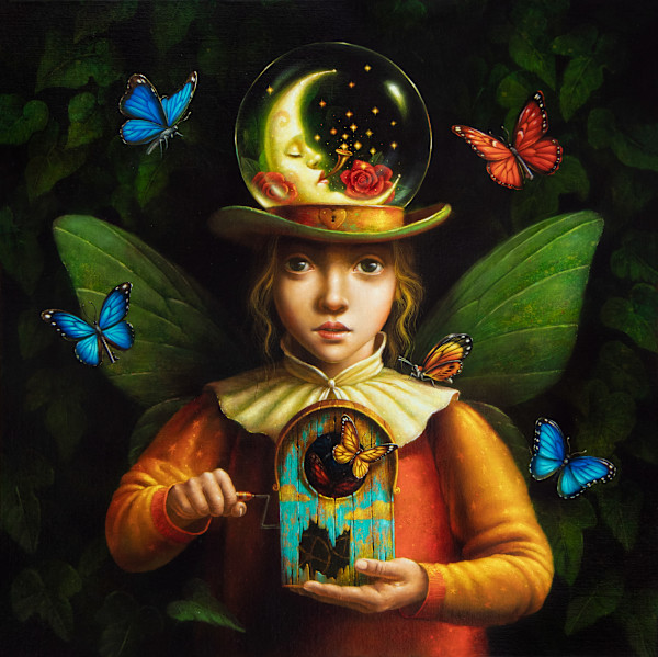Maker of Butterflies by Ronald Compánoca
