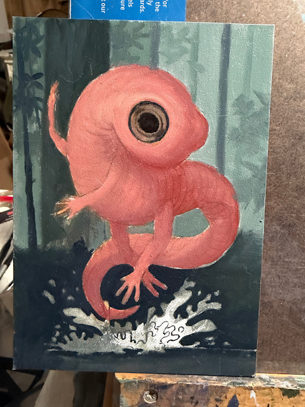 Puddle Stomping (Image is a work in progress) by Thomas Ascott, Image 1.