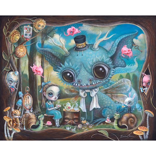 Soothing the Jabberwocky by Laura Colors