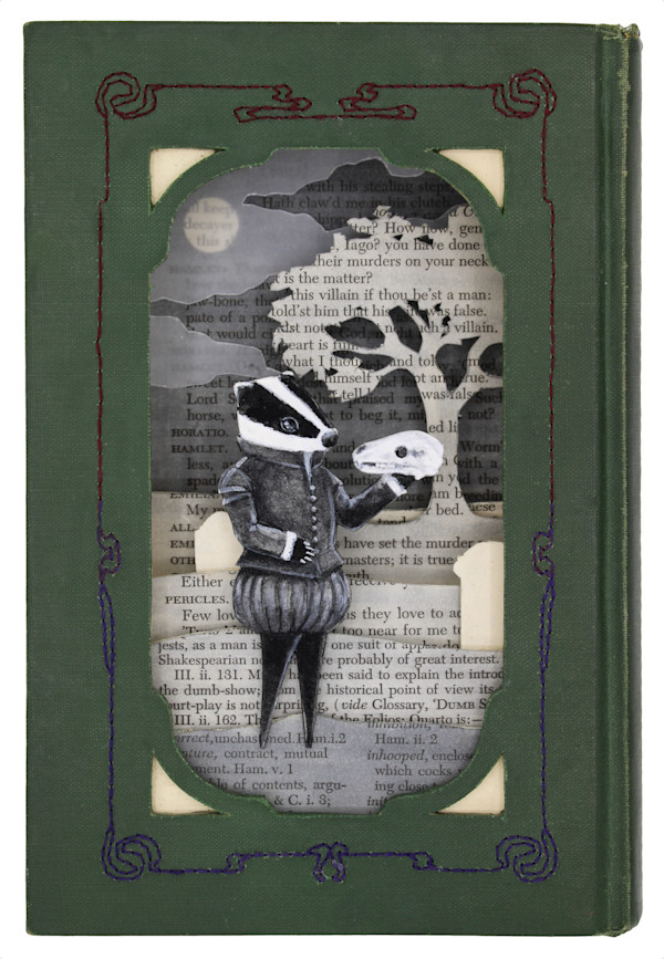 Staring Alfred as Hamlet by Valerie Savarie, Image 3.