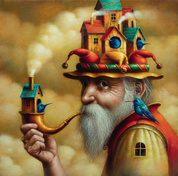 The maker of clouds by Ronald Compánoca