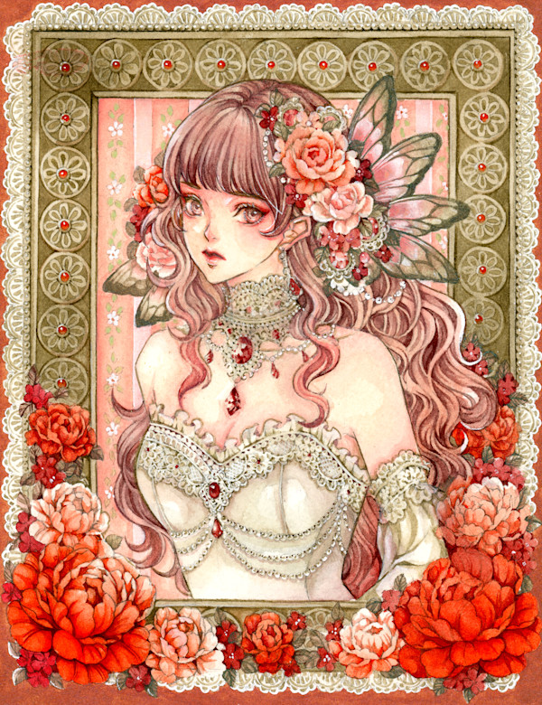 The Red Brooch by Laverinne