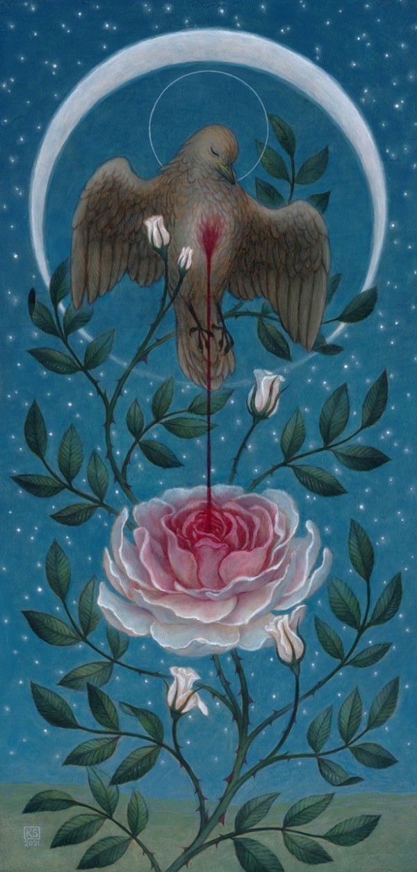 The Nightingale and the Rose by Kaysha Siemens