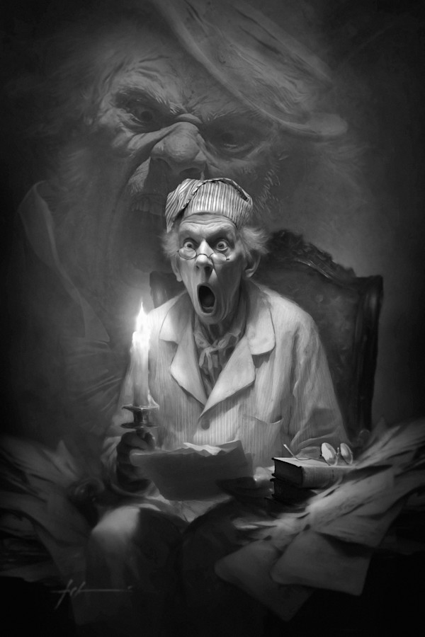 THE HAUNTING OF EBENEZER  by Jeff Echevarria