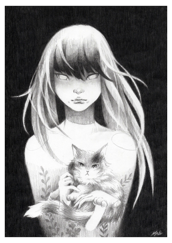 Mori drawing by Mall