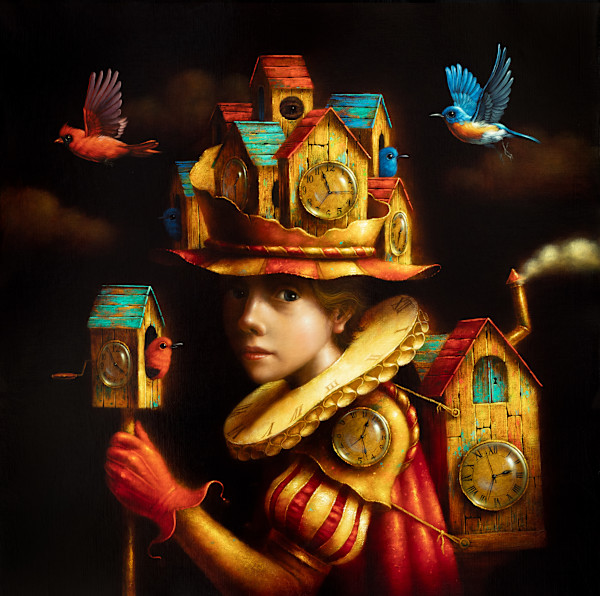 Wandering watchmaker by Ronald Compánoca
