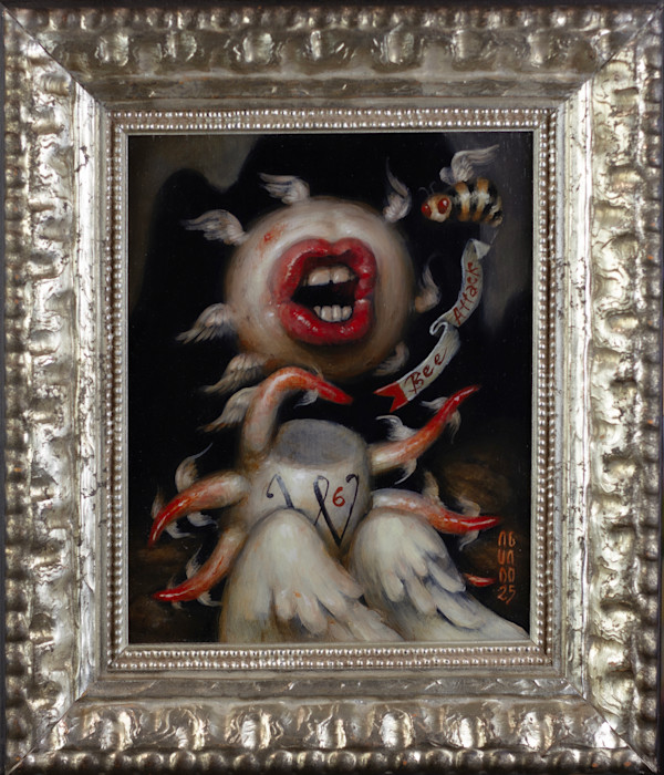 Whisperer 6: bee attack by Jesús Aguado