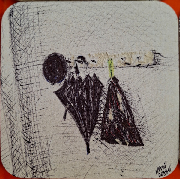 Sous-Bock Nature morte by Marie Désert, Image 1.