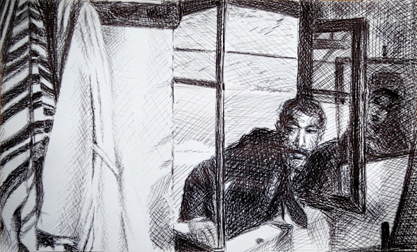 A la fenêtre by Marie Désert