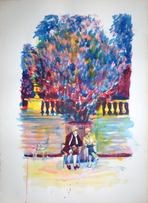 Au parc by Marie Désert