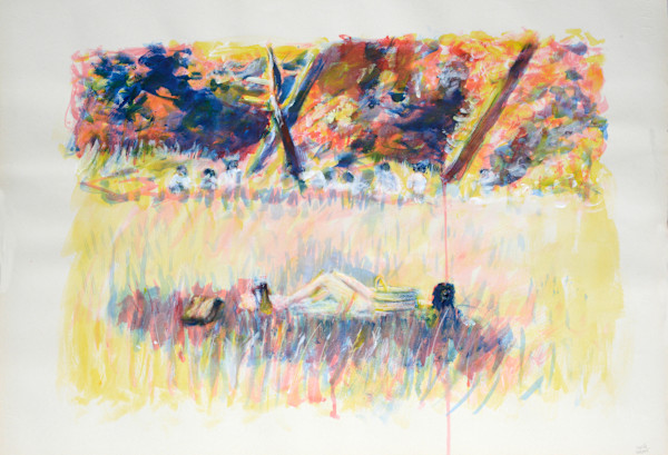 Dans l'herbe by Marie Désert
