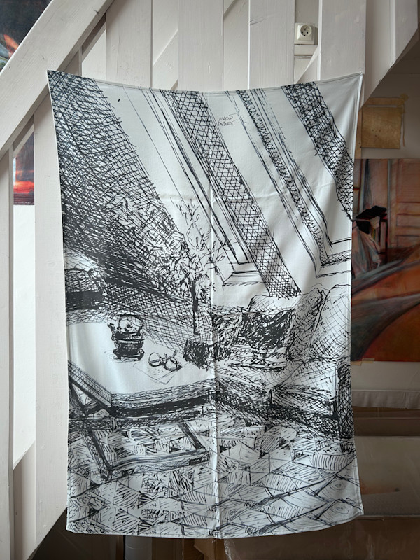 Foulard - Temps by Marie Désert