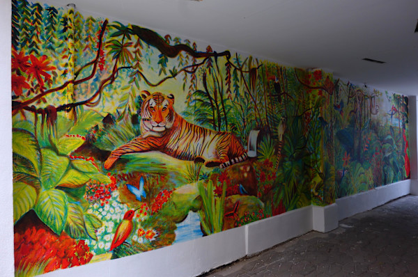Jungle murale by Marie Désert