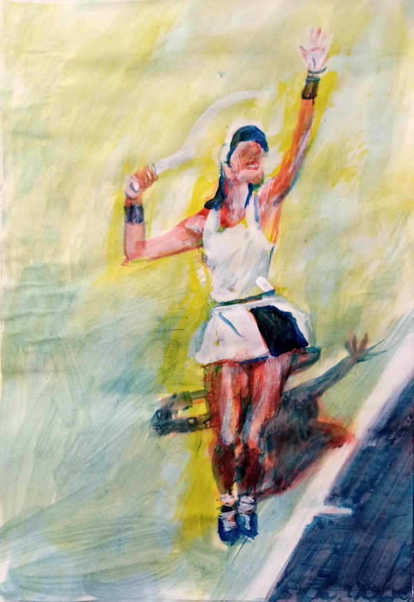 Tenniswoman by Marie Désert