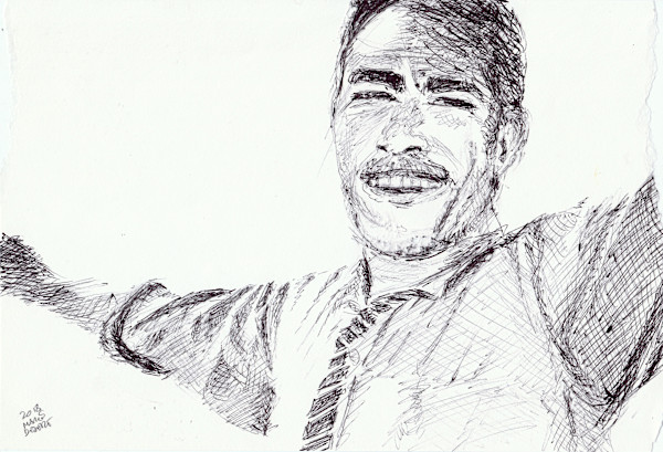 Homme heureux II by Marie Désert