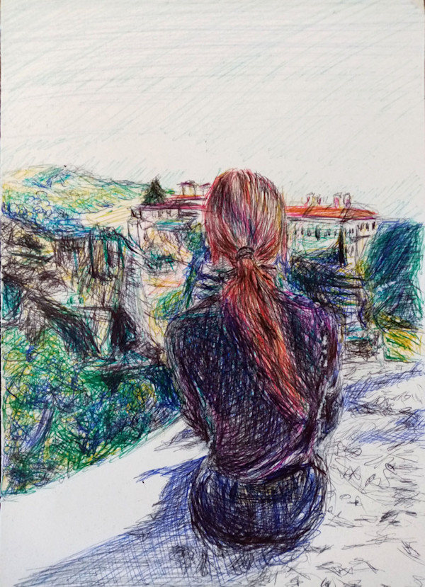 The Thinker by Marie Désert